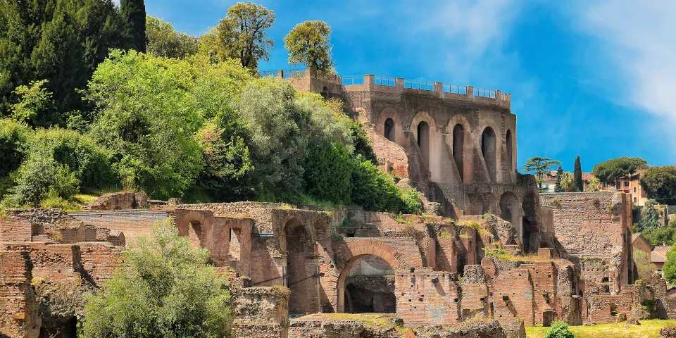 Vista del Monte Palatino de Roma - Monte Palatino - Qué ver en Roma - Guía de Viajes Roma - Buendía Tours