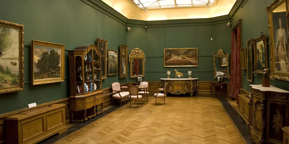 Primer Hall del Museo Charlier de Bruselas