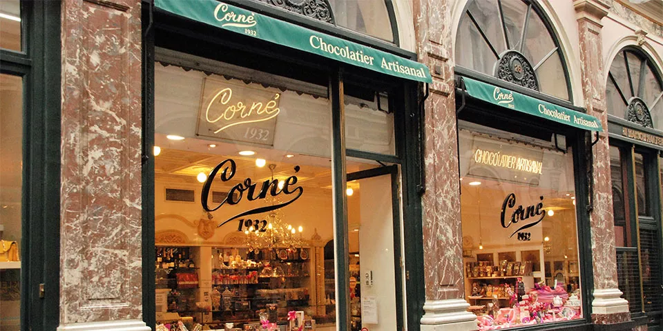 Chocolateria artesanal Corné de Bruselas