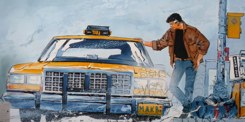 Mural XIII - Jean Van Hamme - William Vance - Ruta del cómic - Buendía Tours