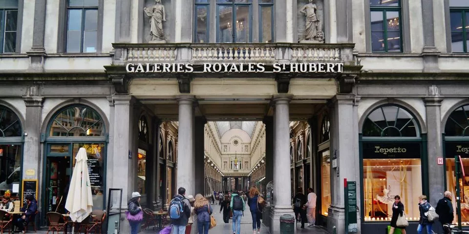 Galerías Saint Hubert Bruselas