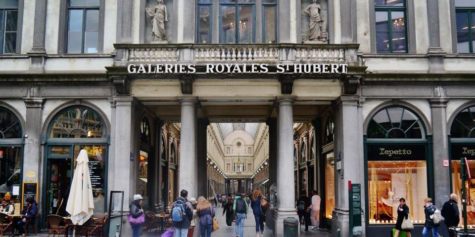 Galerías Saint Hubert Bruselas