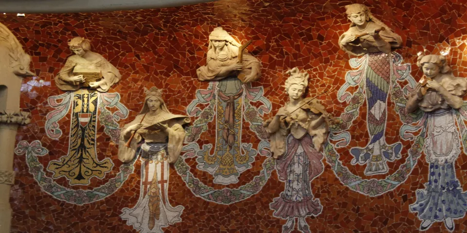 Interior Palau de la Música Catalana - Palau de la Música Catalana de Barcelona - Qué ver en Barcelona - Guía de Viajes Barcelona - Buendía Tours