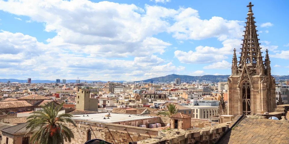 Terraza de la Catedral de Barcelona - Catedral de Barcelona - Qué ver en Barcelona - Guía de Viajes Barcelona - Buendía Tours