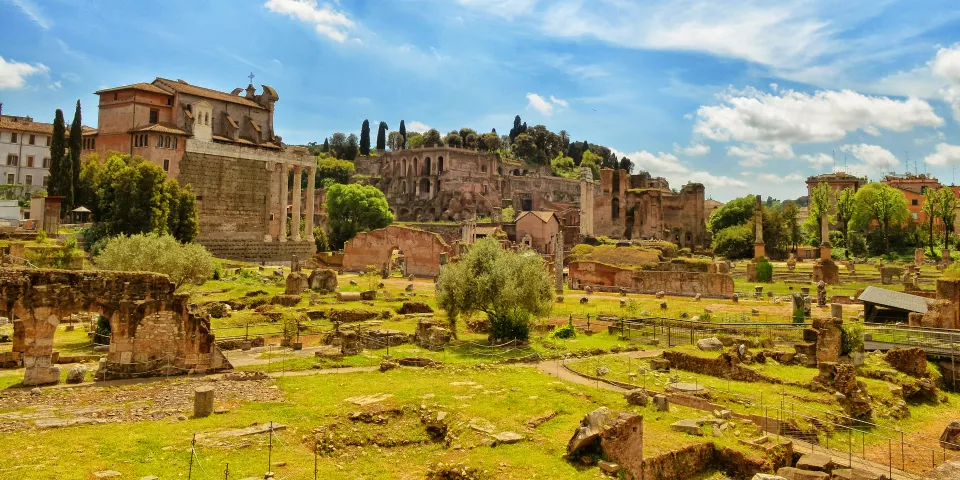 Vista del Monte Palatino - Monte Palatino - Qué ver en Roma - Guía de Viajes Roma - Buendía Tours