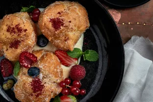 Frittelle o Buñuelos Venecianos-postres venecianos-guia-viajes-buendiatours